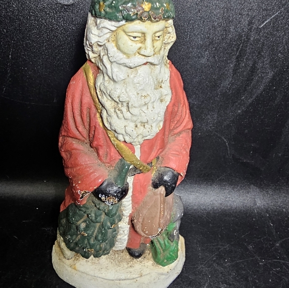 Vintage cast iron Santa doorstop - Picture 5 of 6